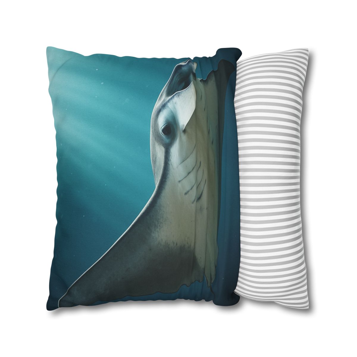 Silk Wing Drift Manta Ray custom pillow cases