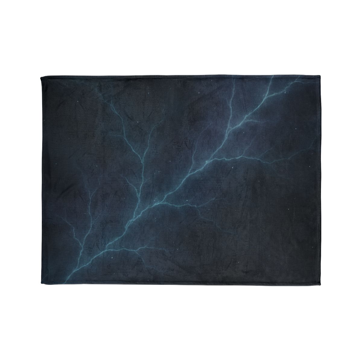 Dark Matter Vein Bloom soft fleece blankets