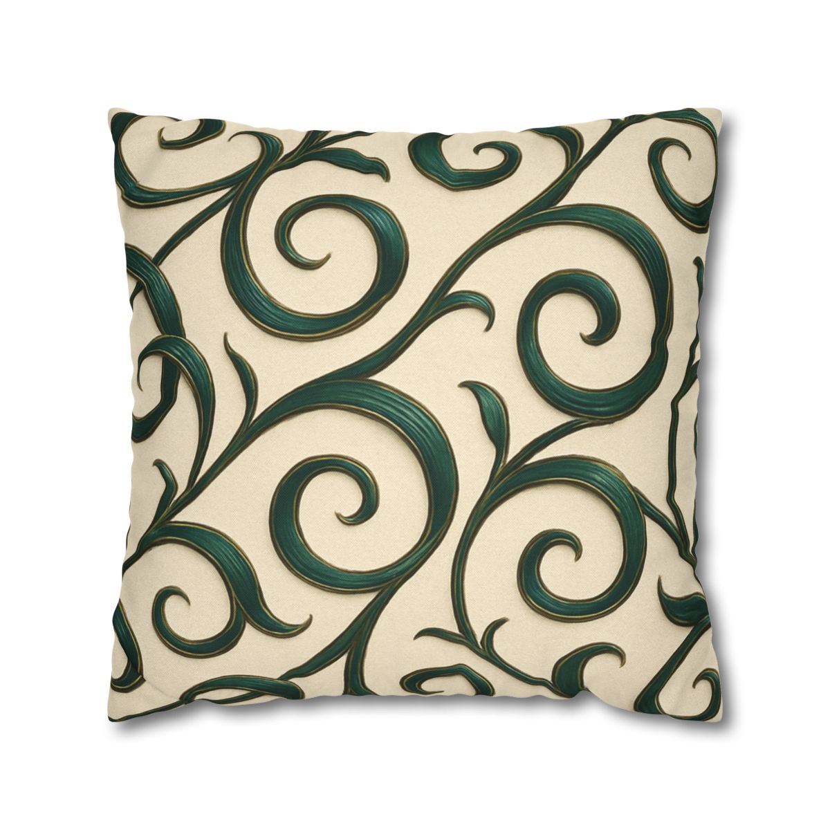Vine Curl Ribbon Matrix stylish decorative pillowcases
