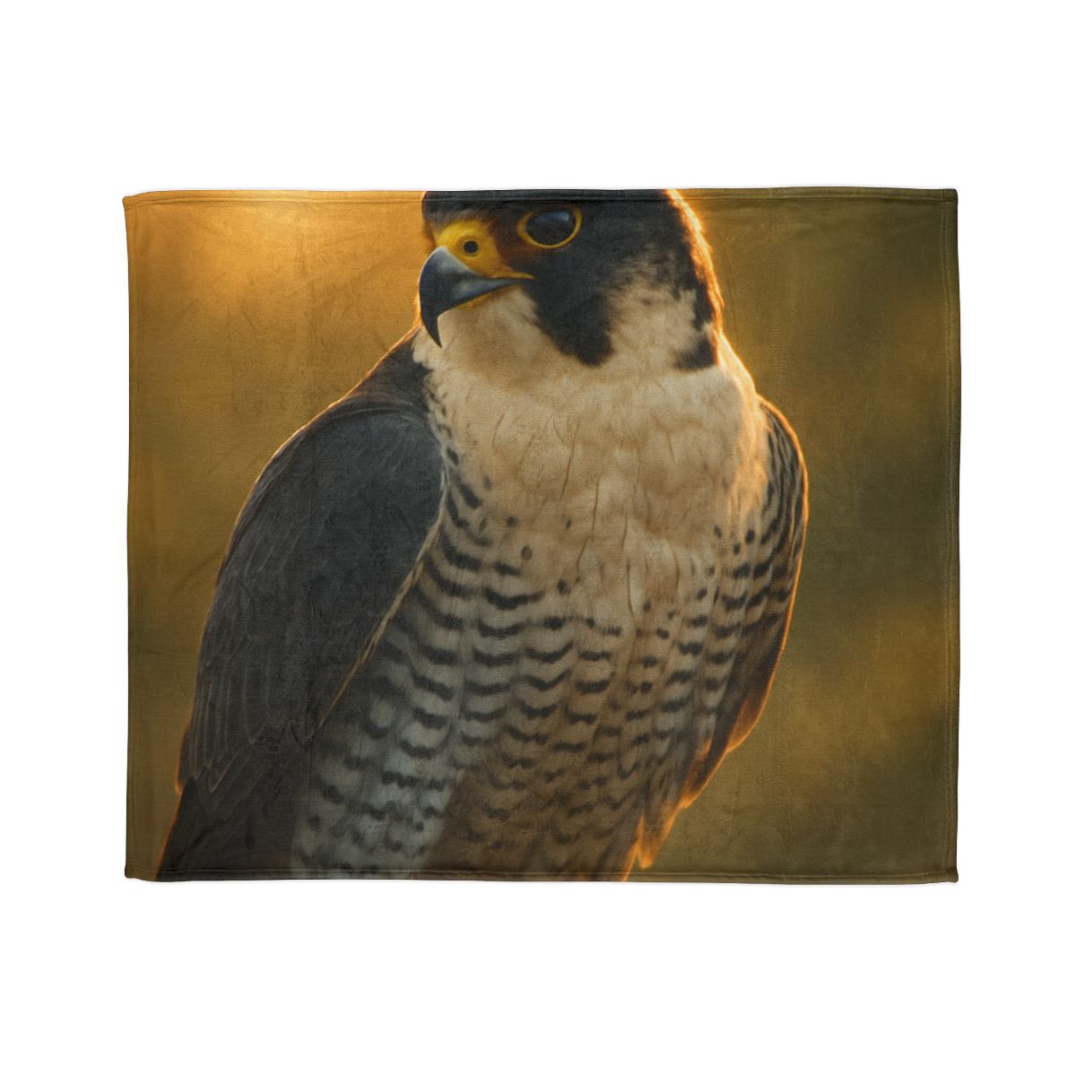 Dawn Arrow Peregrine Falcon personalized cozy blankets