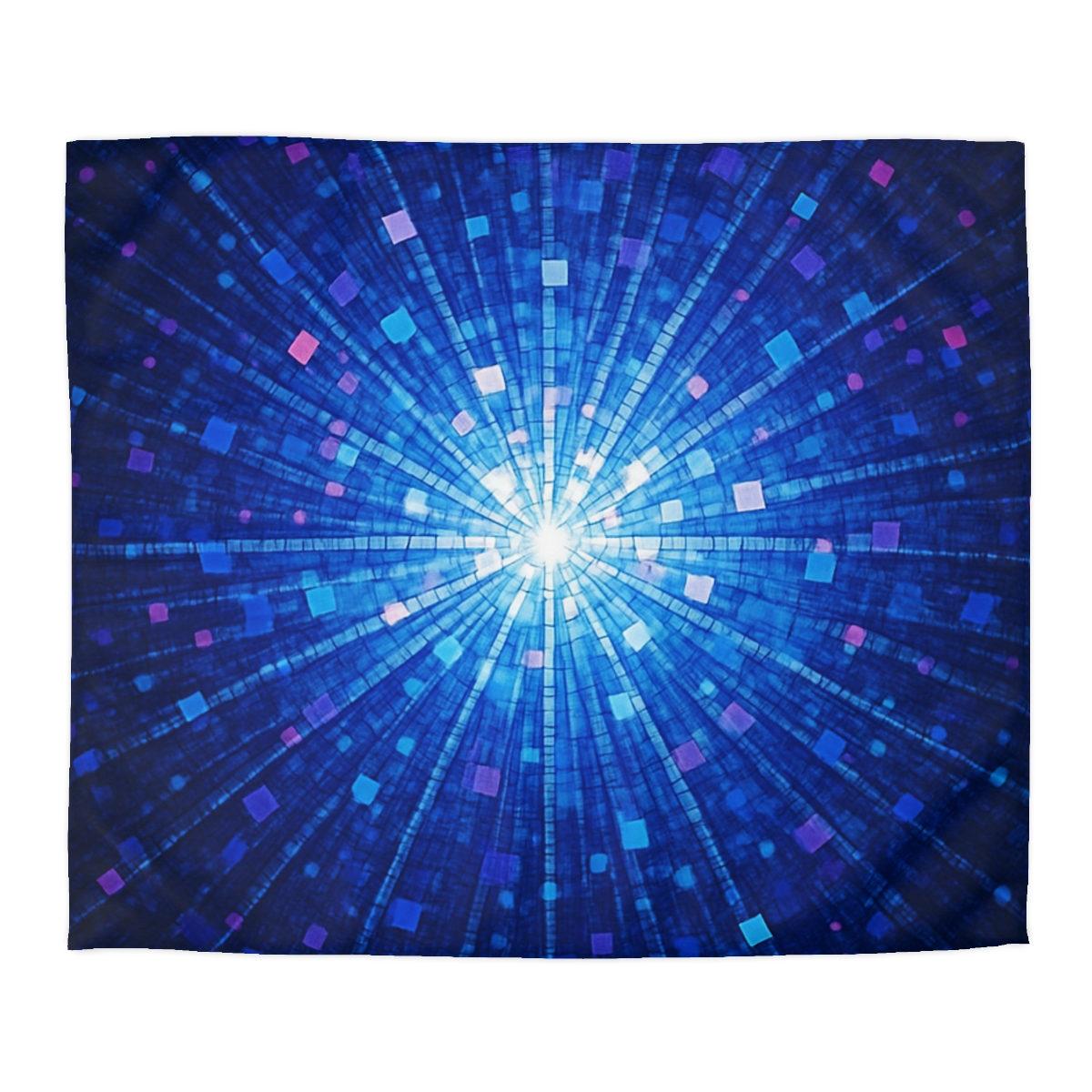 Photon Burst Mosaic custom duvets