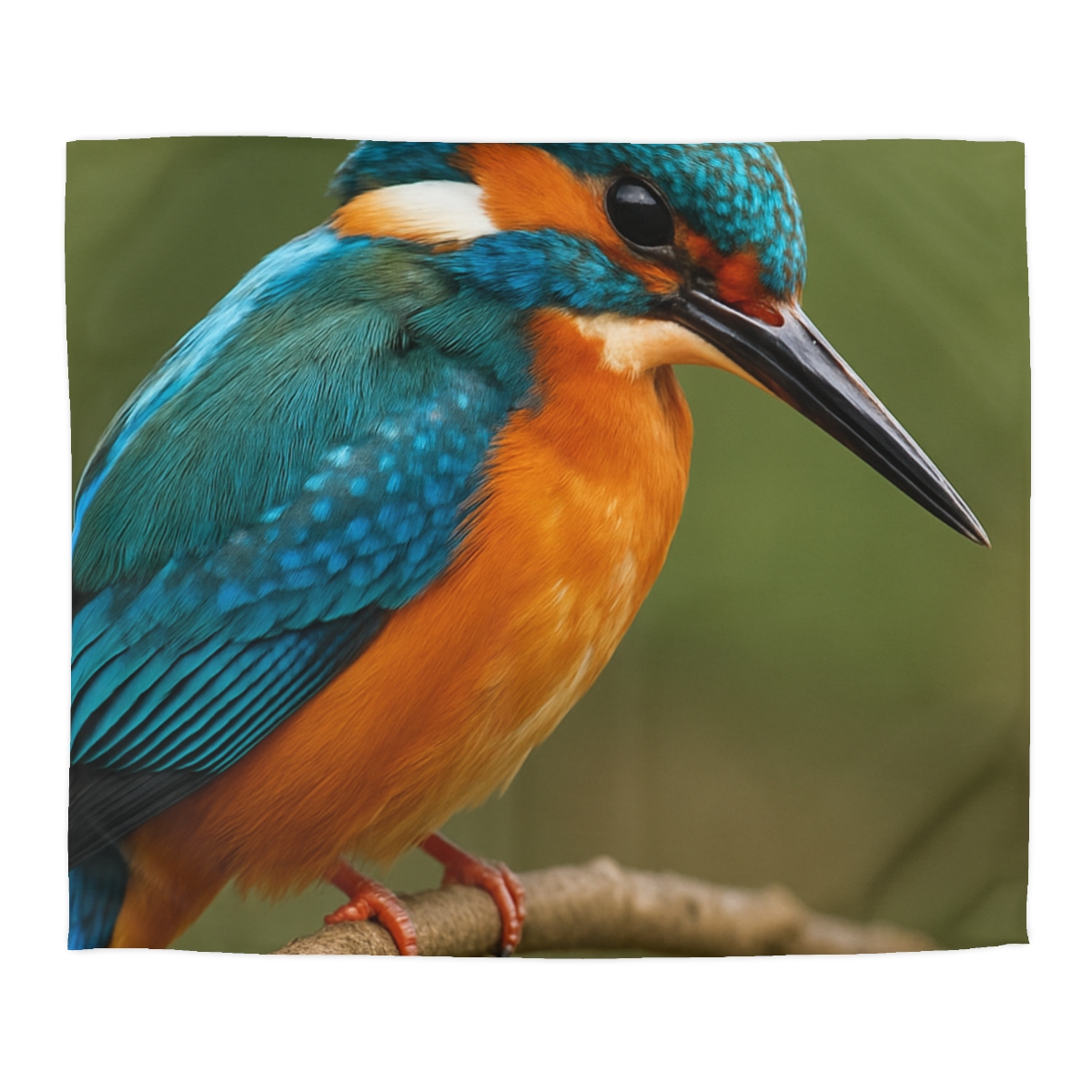 Emerald Flash Kingfisher duvets for gifts