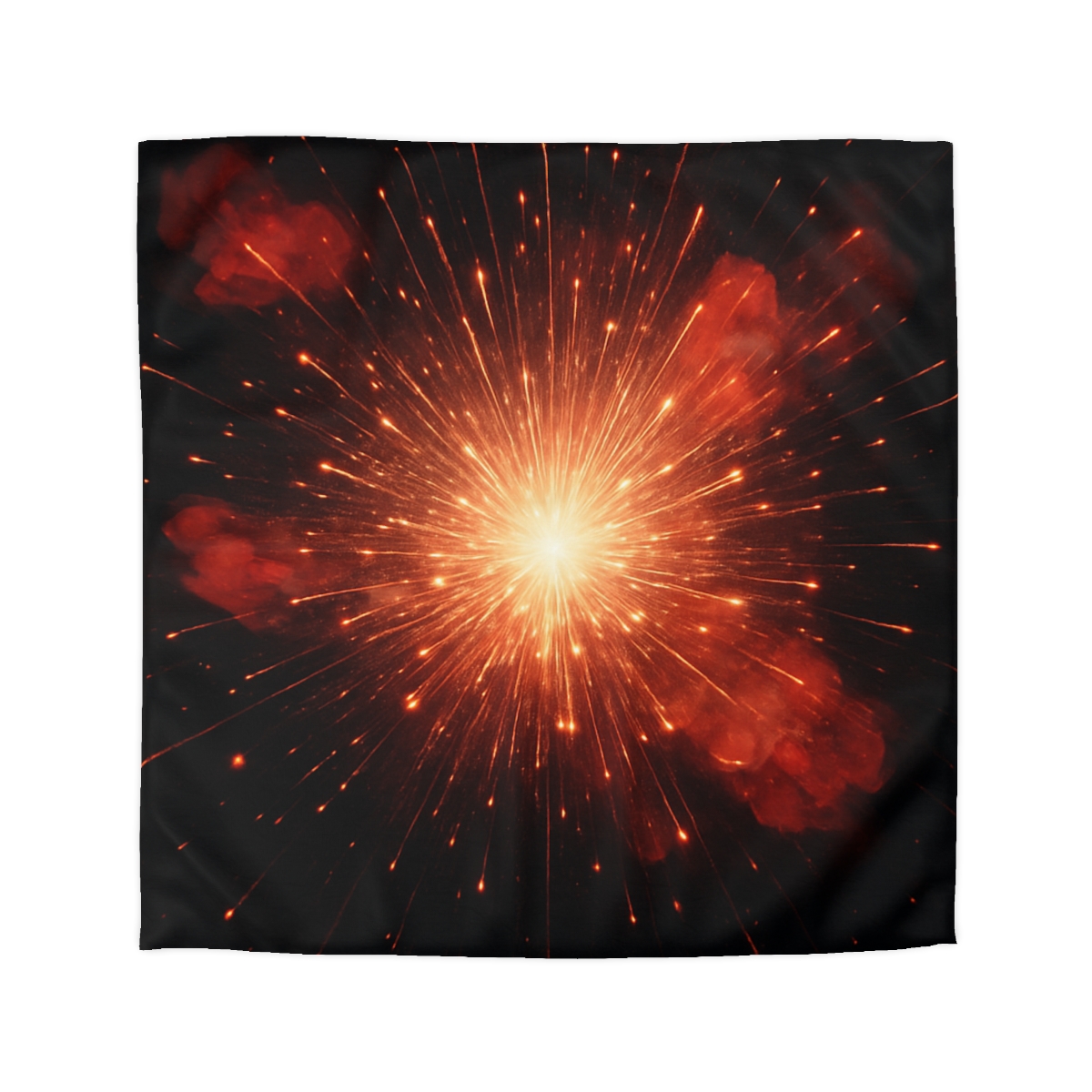 Starburst Ember Bloom unique patterned duvets