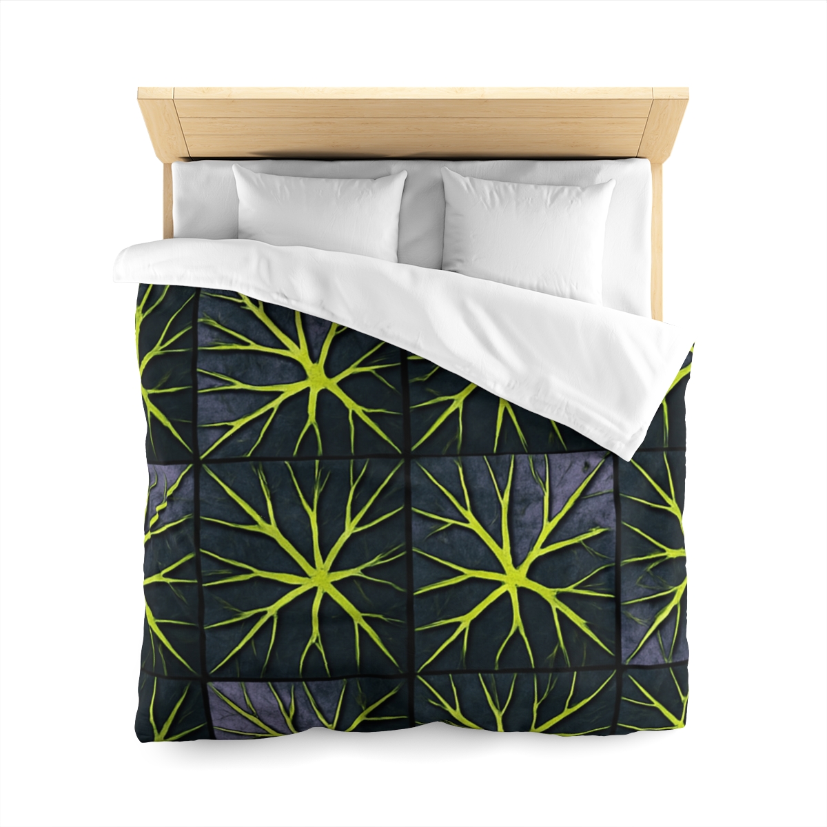 Venation Starburst Mosaic personalized bedding duvets