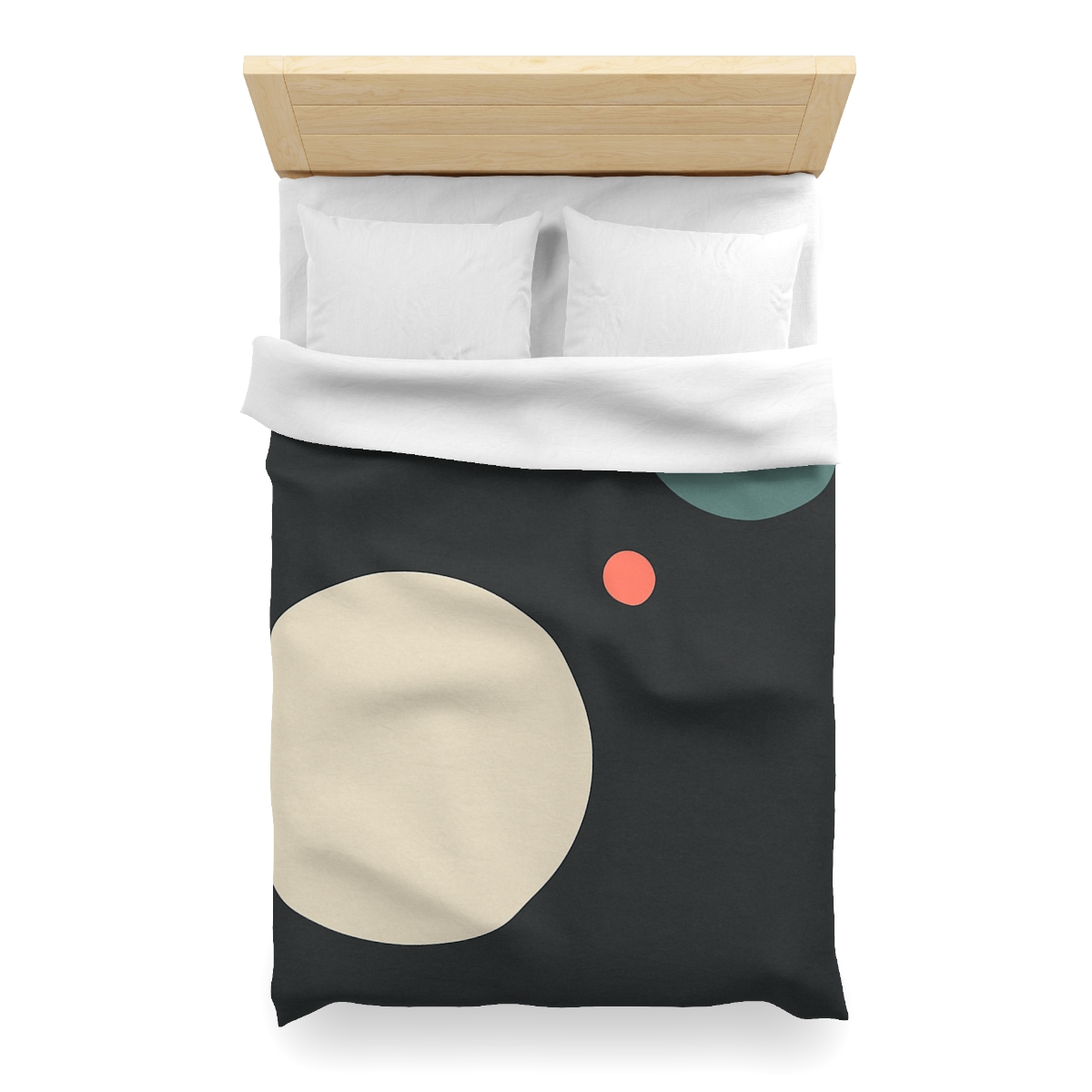 Quiet Orbit Of Three Circles custom duvets