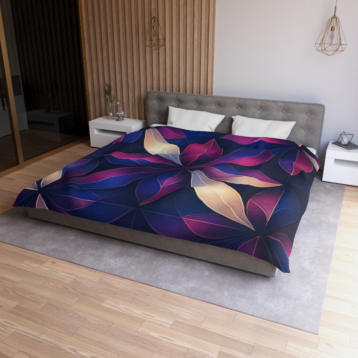 Petal Prism Tessellation unique patterned duvets