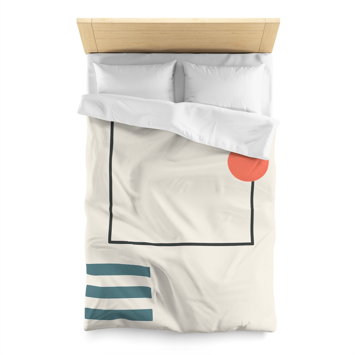 Quiet Orbit With Split Frame personalized bedding duvets