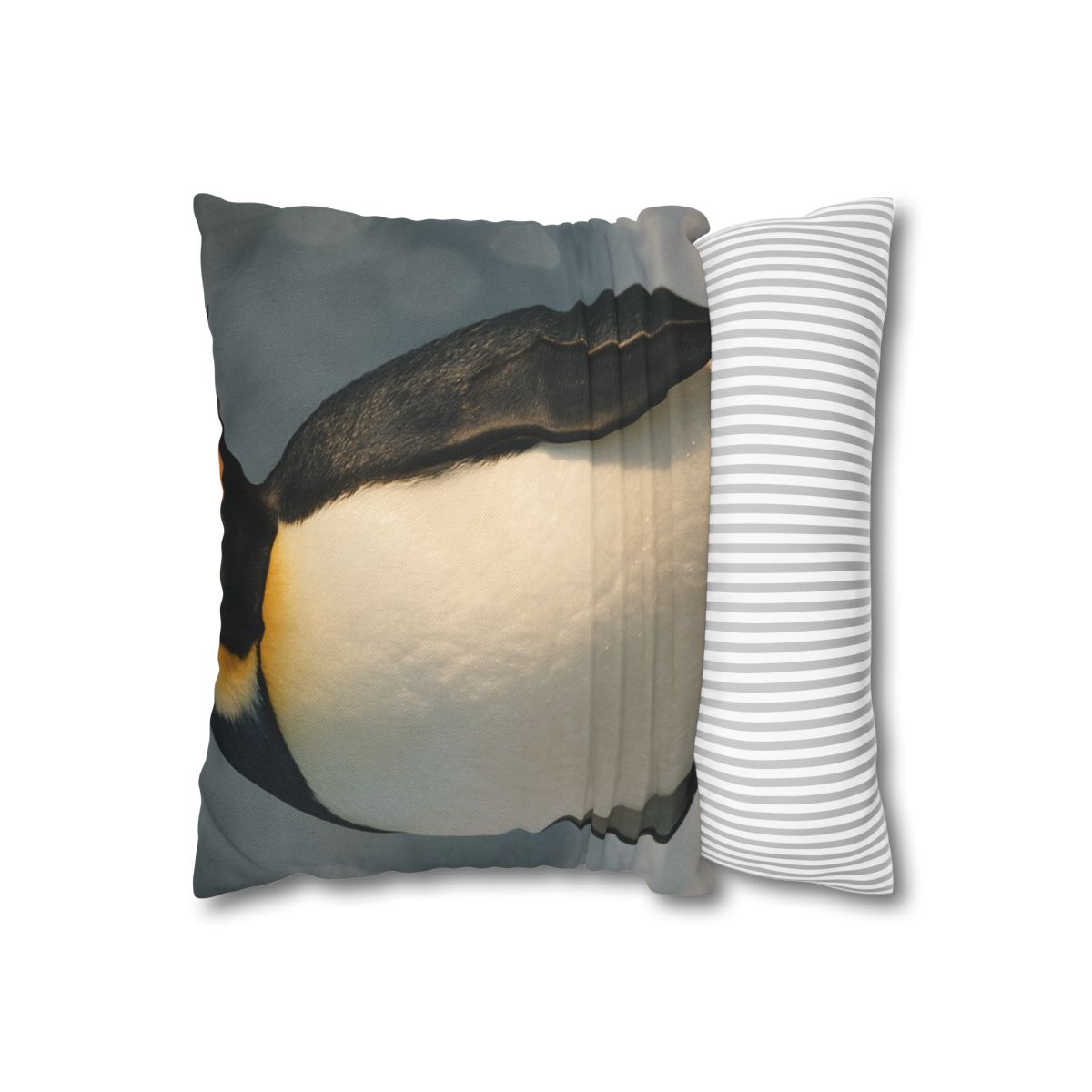 Velvet Eclipse Emperor Penguin designer print pillow cases
