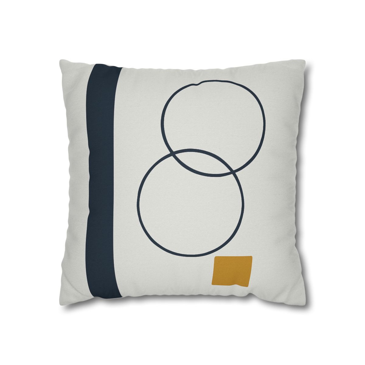 Staggered Rings With Anchored Column custom pillow cases