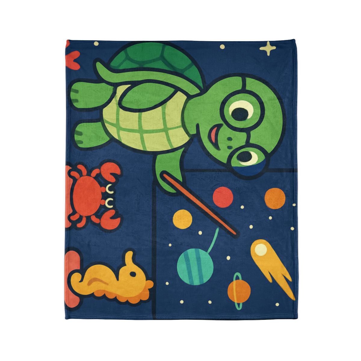Comet Classroom Turtle decorative home blankets