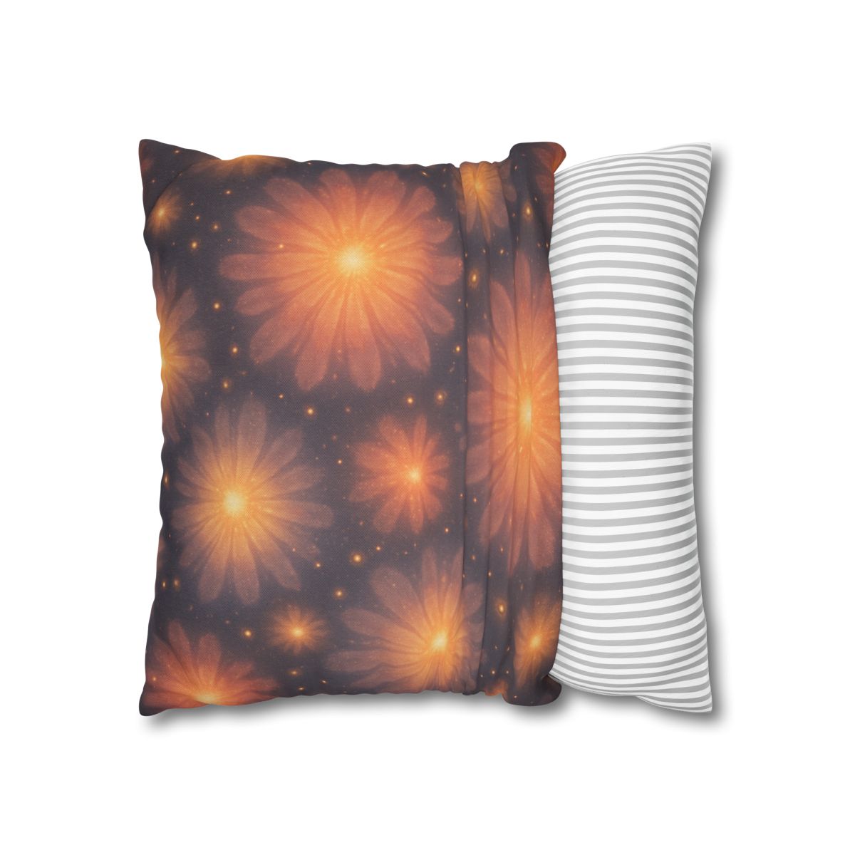 Photon Blossom Field designer print pillow cases