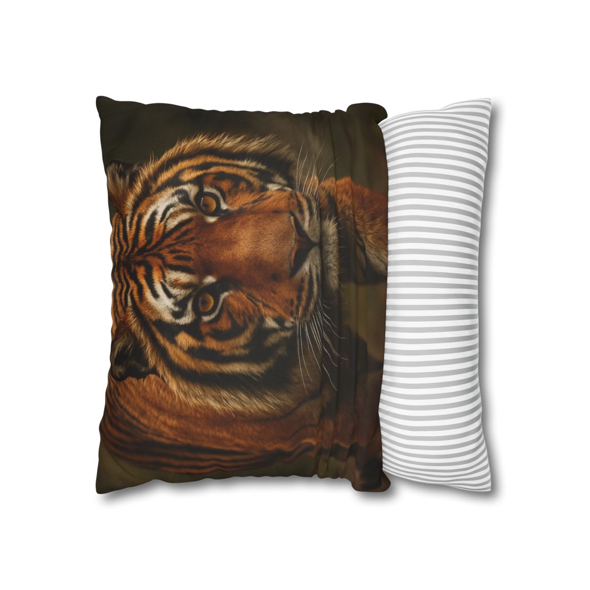 Forest Stalker Bengal Tiger trendy patterned pillow cases