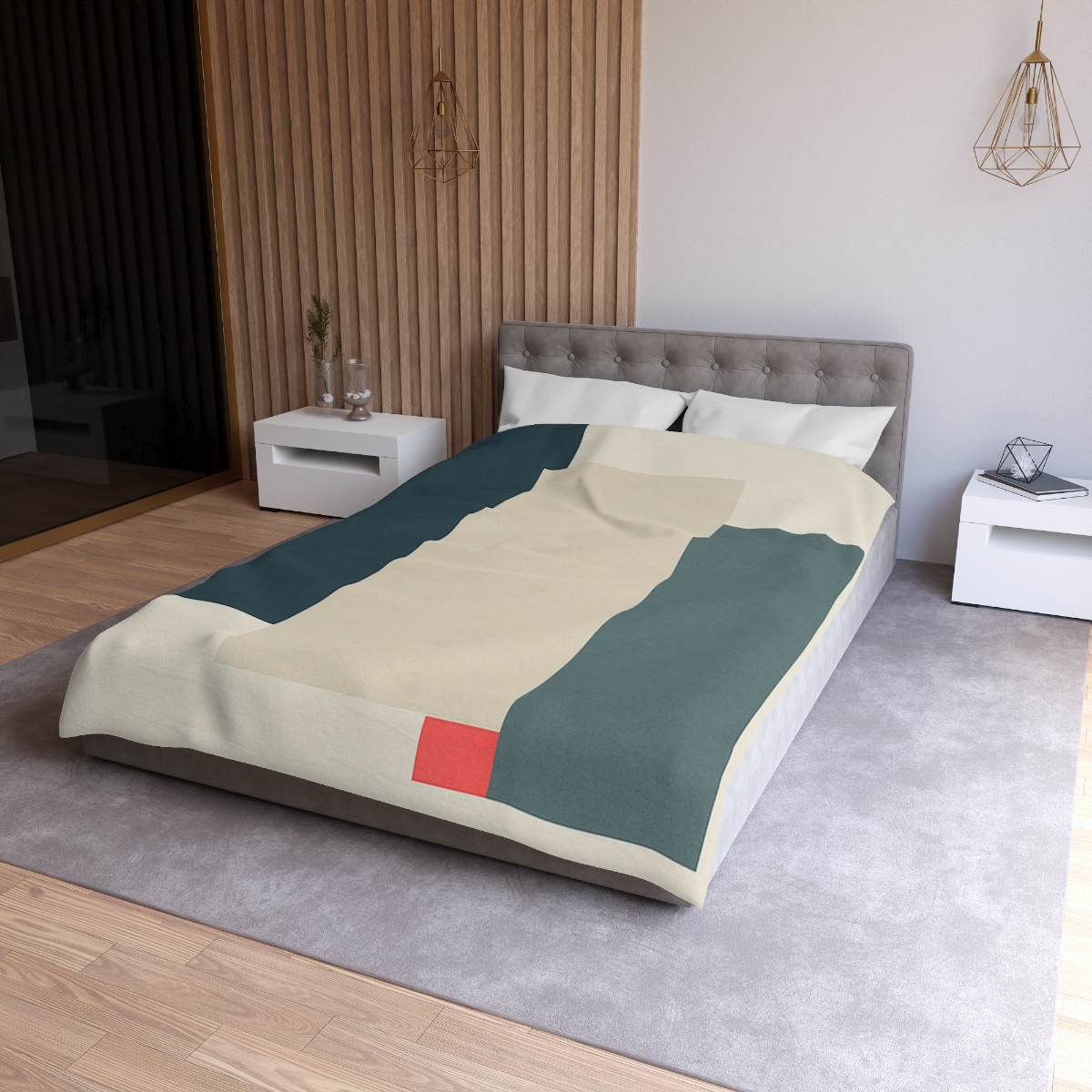 Offset Column Trio soft comforter duvets