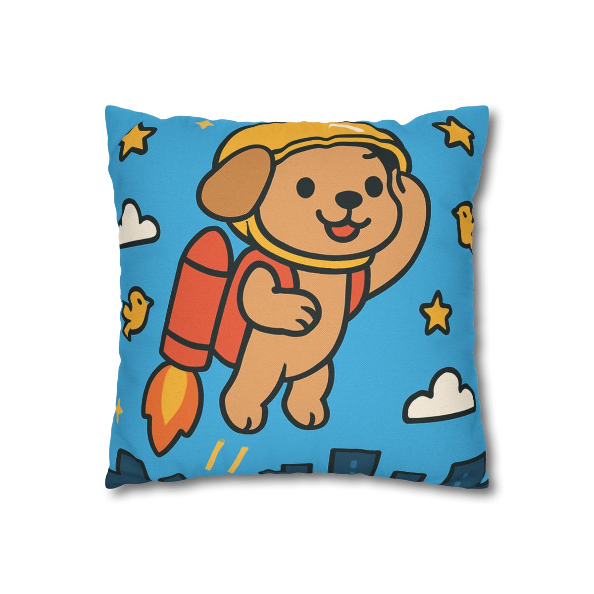 Rocket Puppy Patrol comfortable bedding pillow covers