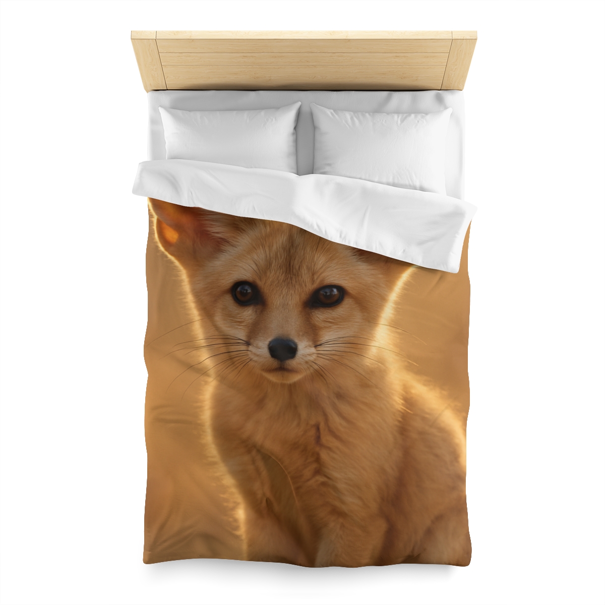 Ember Dusk Fennec Fox designer printed duvets