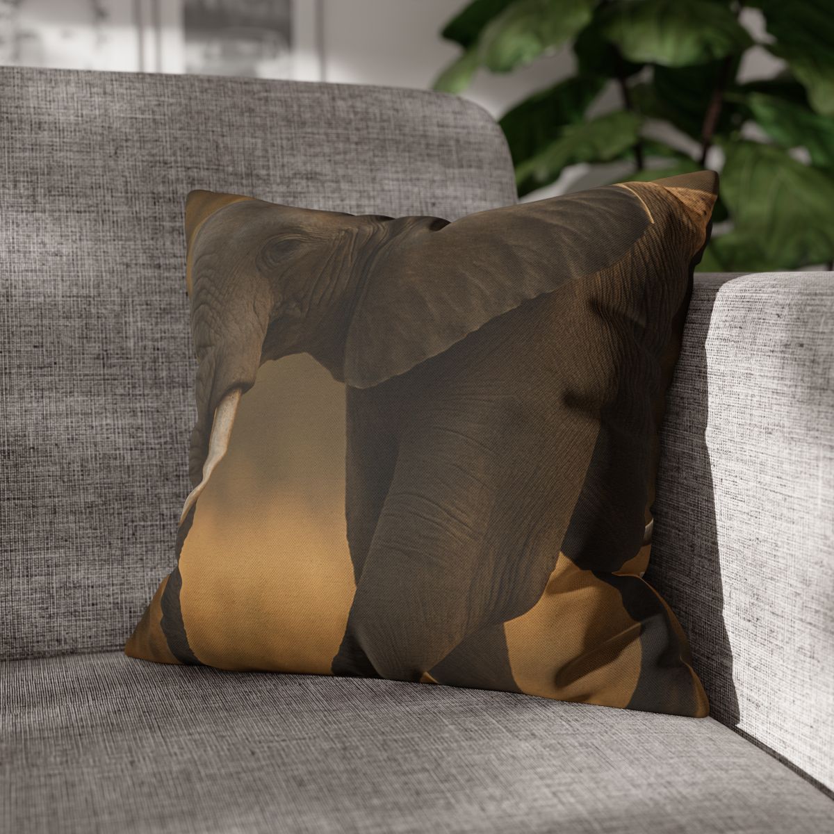 Savannah Sentinel Elephant unique gift pillow cases