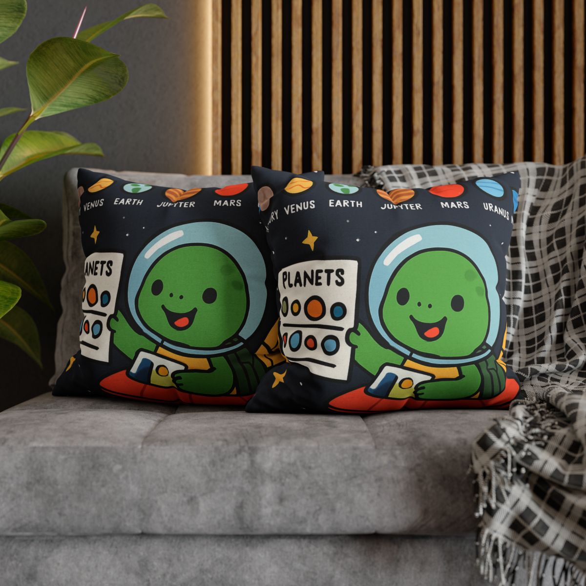 Solar Sail Turtle And The Planetary Parade unique gift pillow cases