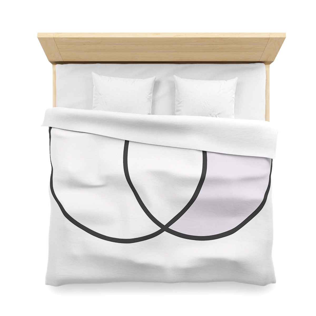 Quiet Eclipse Pairing personalized bedding duvets