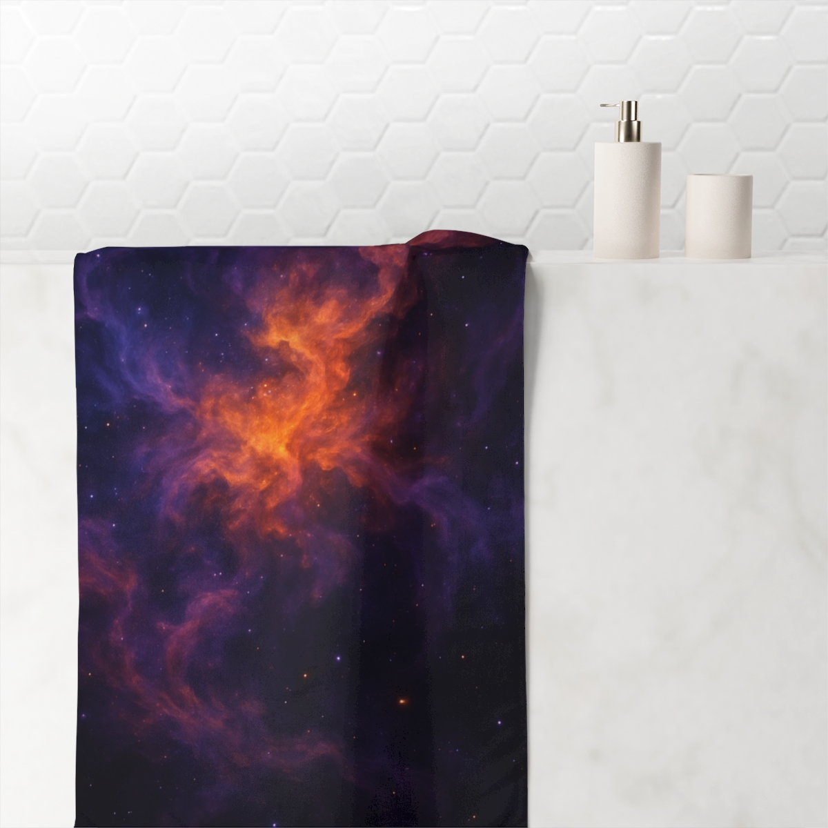 Nebula Swirl Spectrum unique gift towels