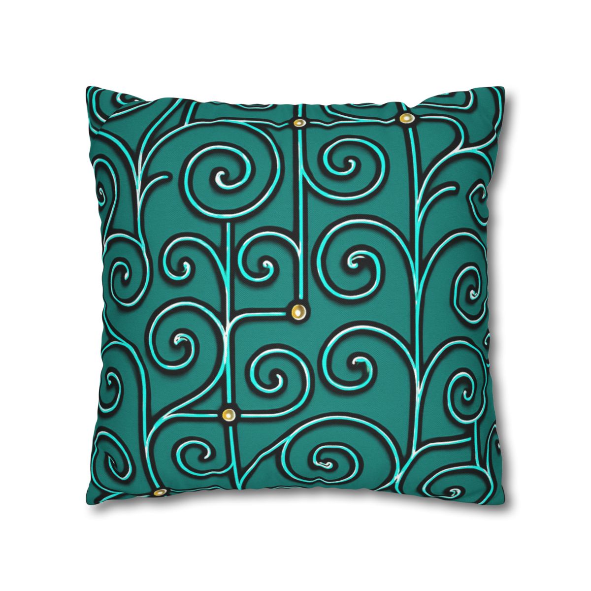 Tendril Circuit Lattice personalized pillow covers