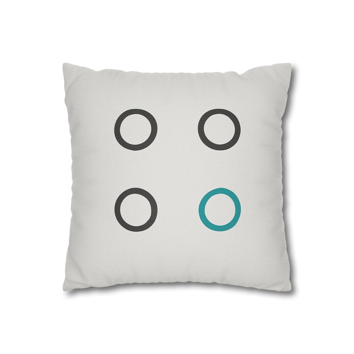 Clustered Dots With Missing Node trendy patterned pillow cases
