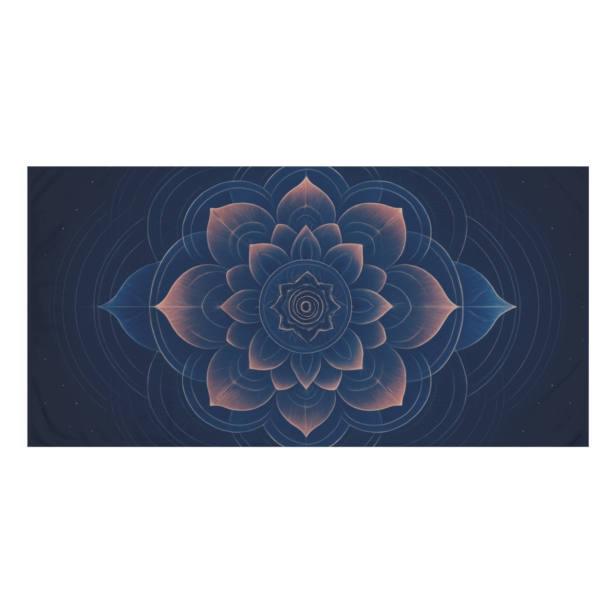 Petal Halo Interference unique gift towels