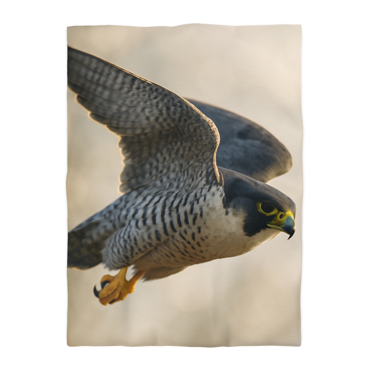 Sky Bolt Peregrine Falcon warm winter duvets
