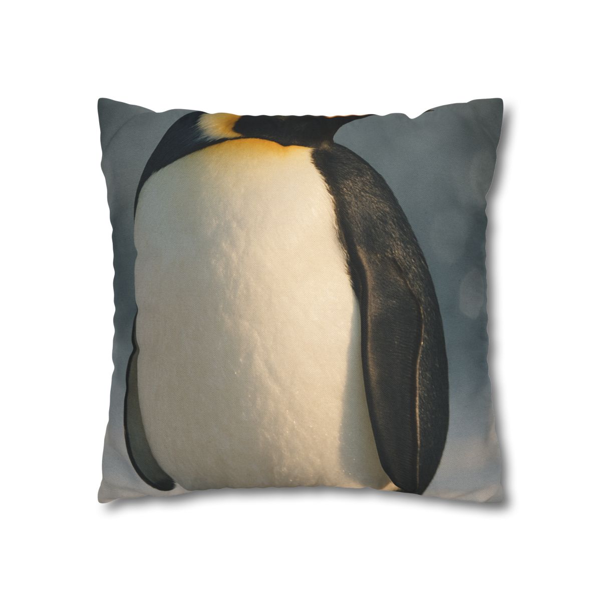 Velvet Eclipse Emperor Penguin designer print pillow cases
