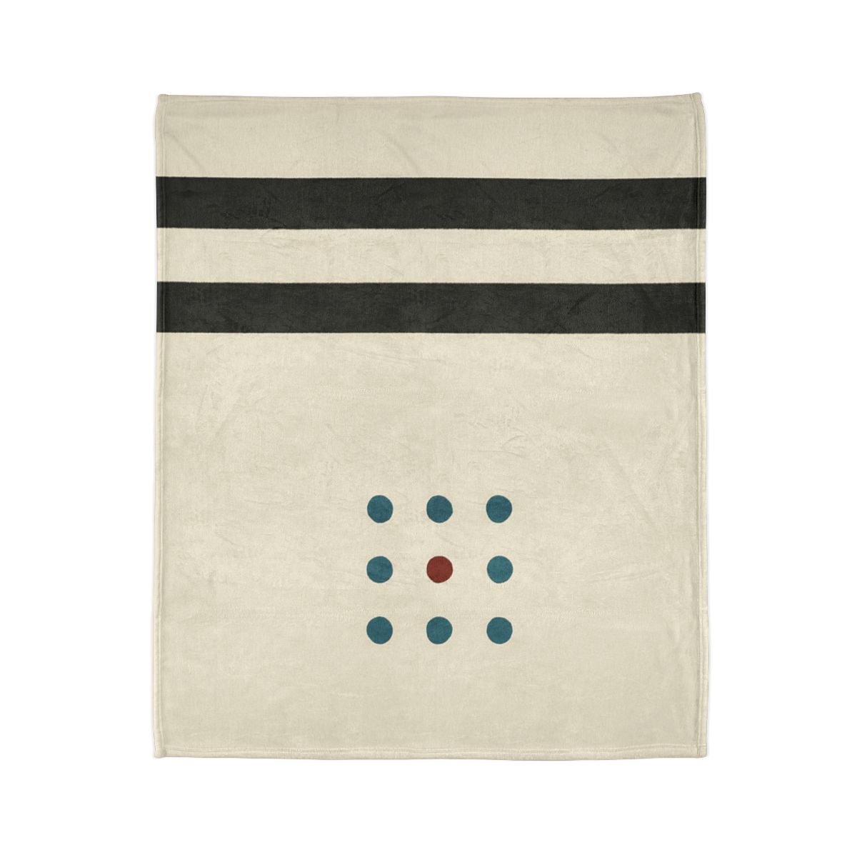 Staggered Duo And Tiny Grid personalized cozy blankets
