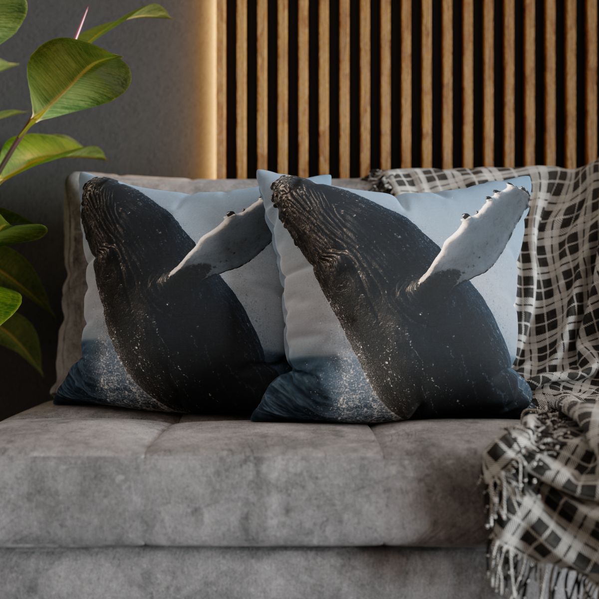 Tidal Song Humpback Whale unique gift pillow cases