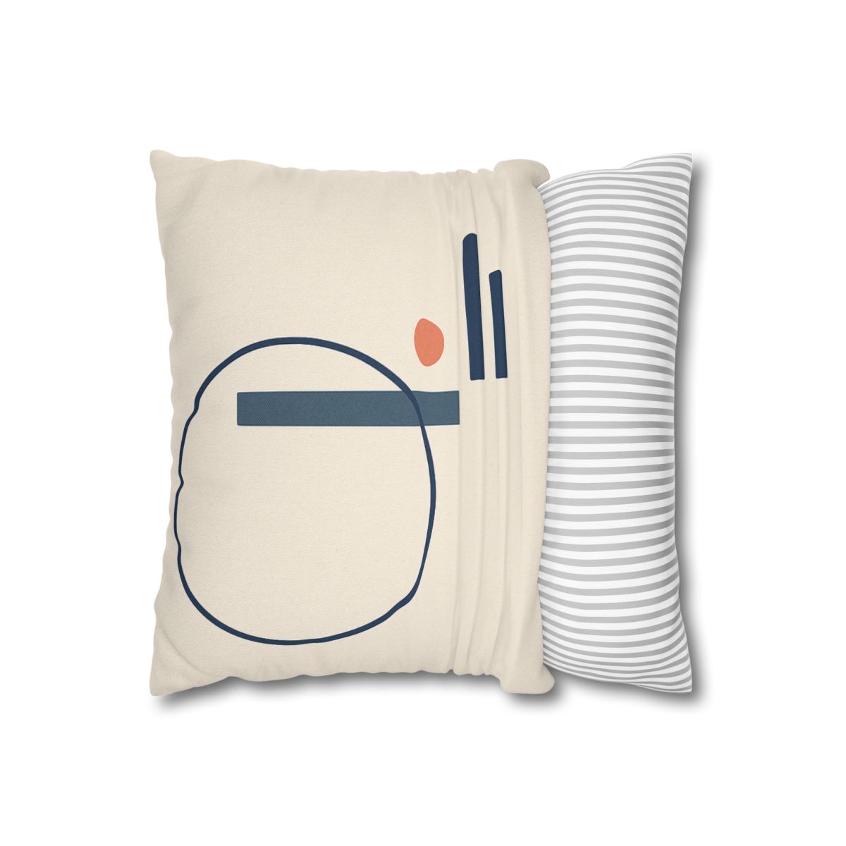 Quiet Orbit With Split Bars soft cotton pillow cases