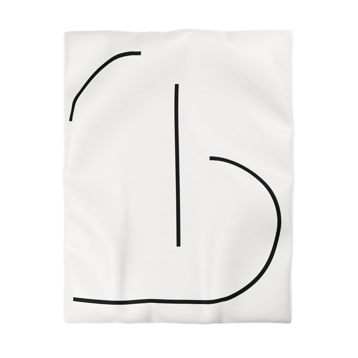 Twin Arc Horizon Offset custom duvets