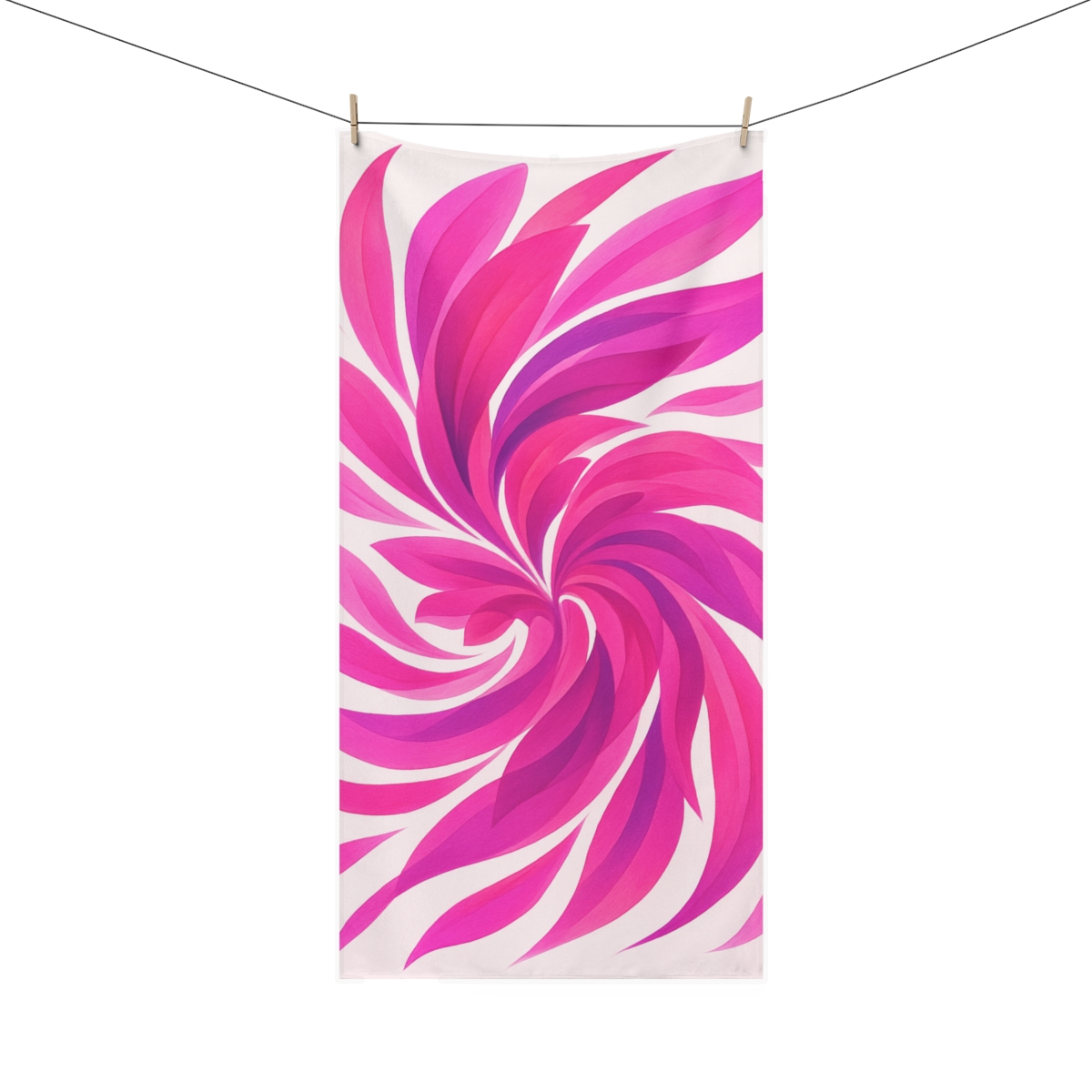 Petal Whirl stylish beach towels