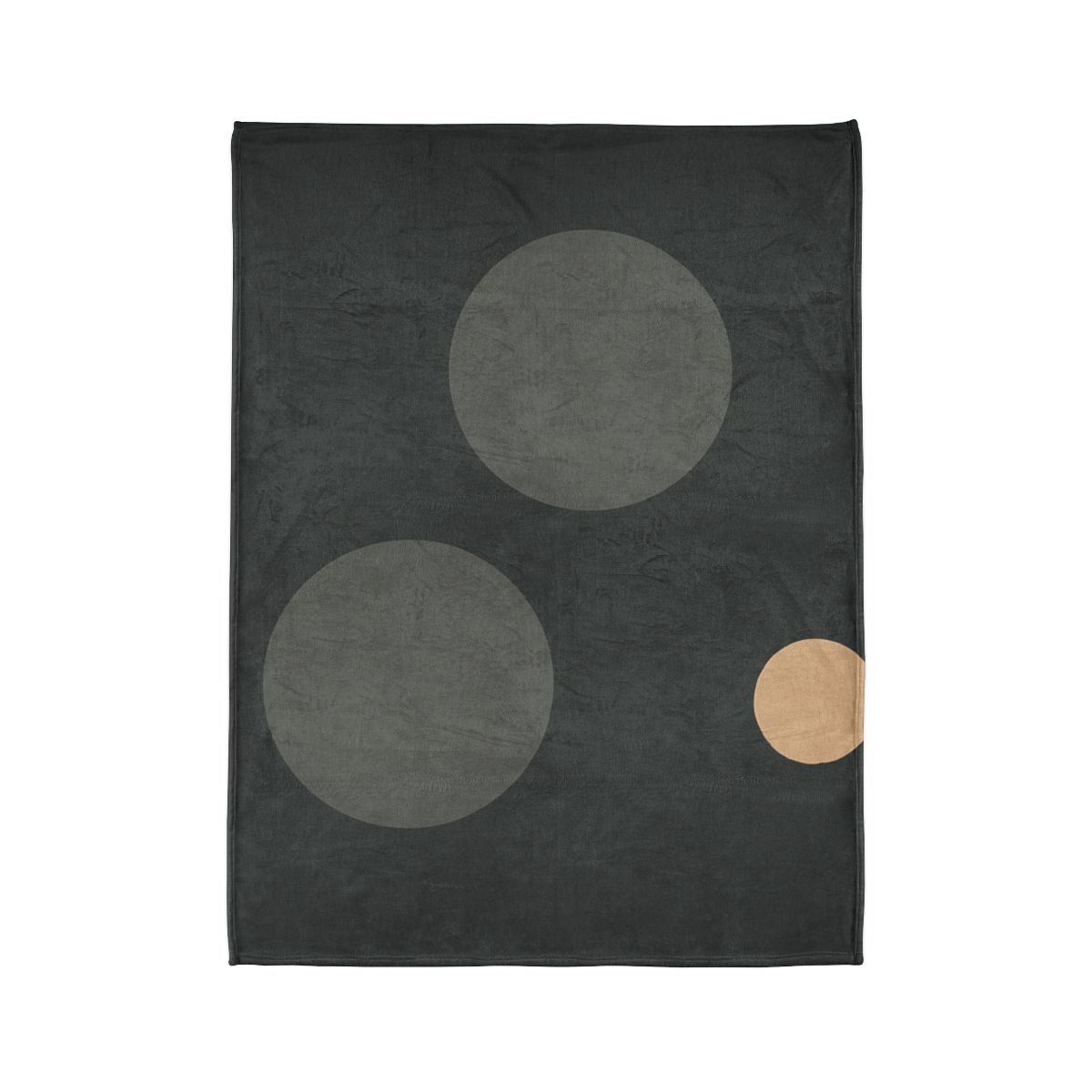 Three Quiet Tokens With Open Center trendy patterned blankets