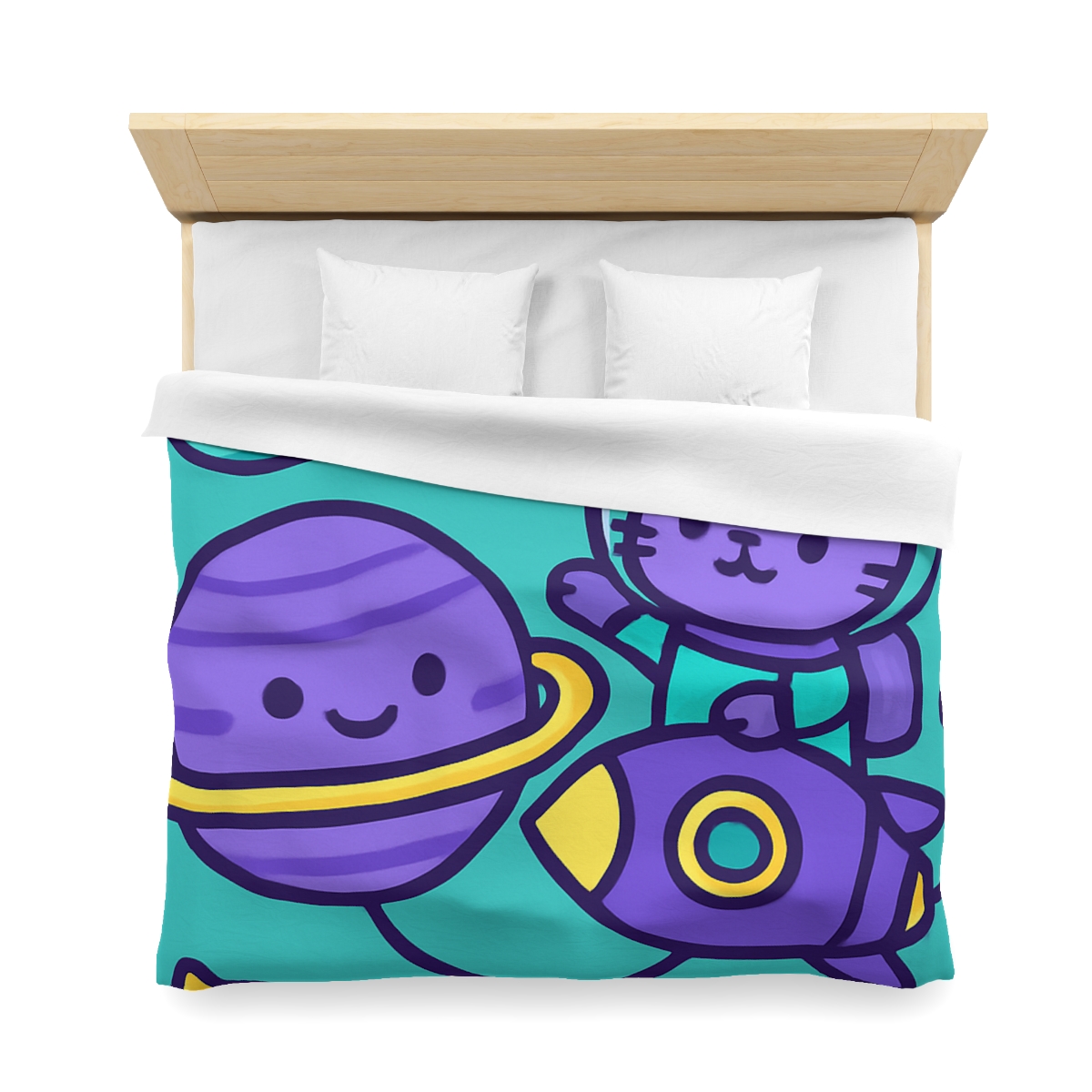 Star Sailor Kitten soft comforter duvets