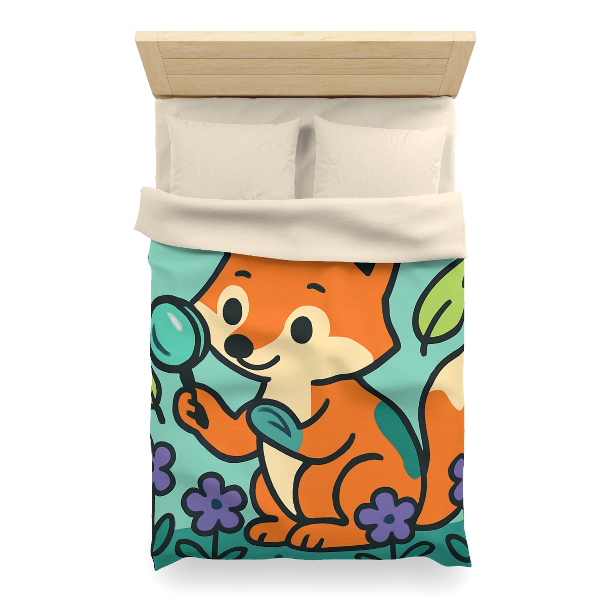 Galaxy Garden Fox trendy bedroom duvets