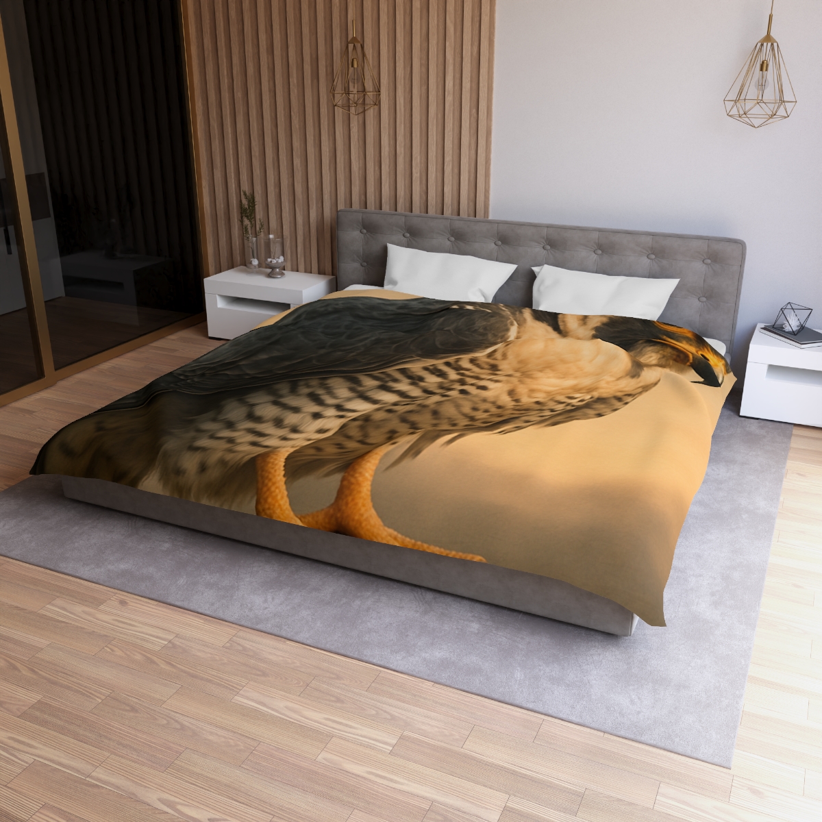 Solar Crest Peregrine Falcon warm winter duvets