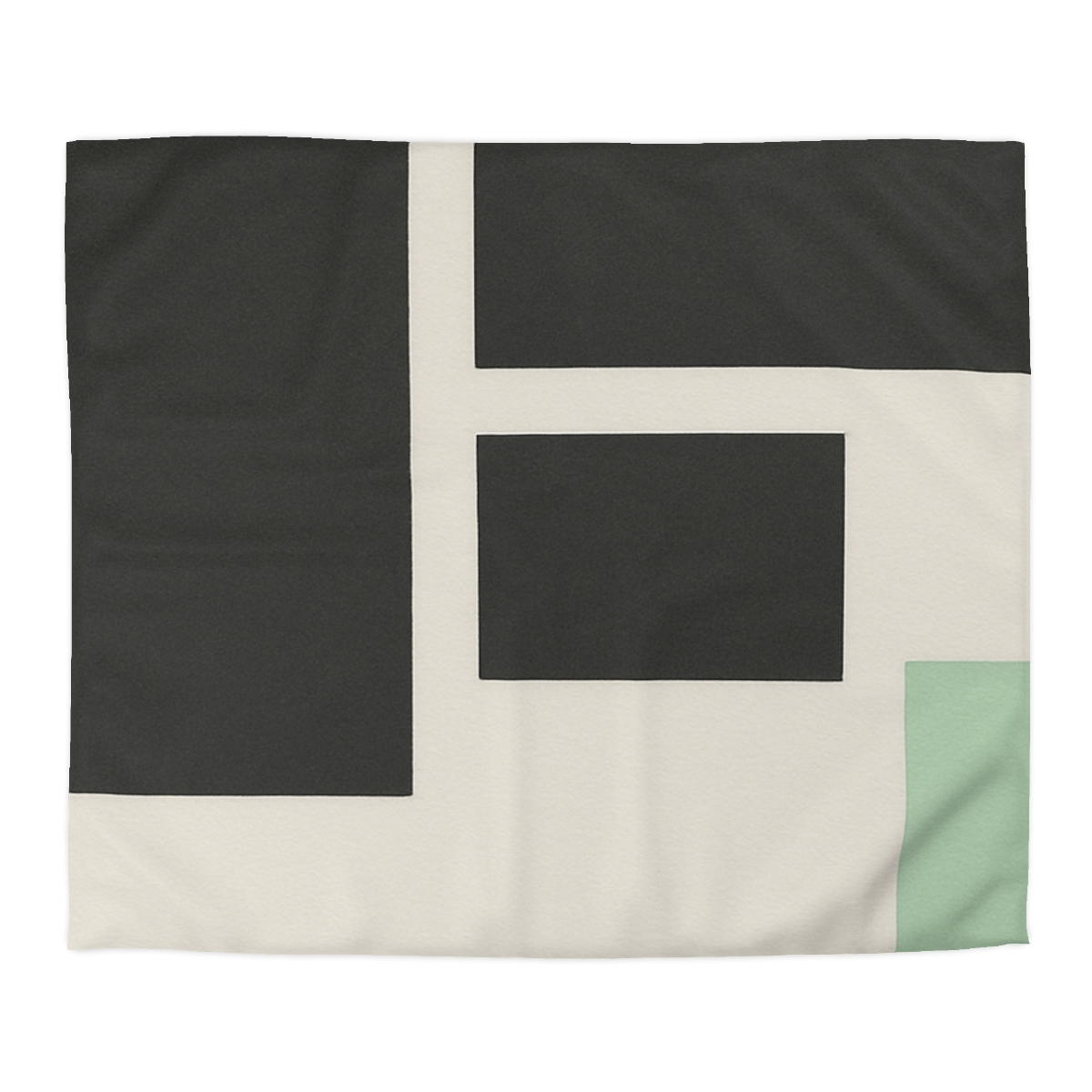 Offset Rectangle Quartet designer printed duvets