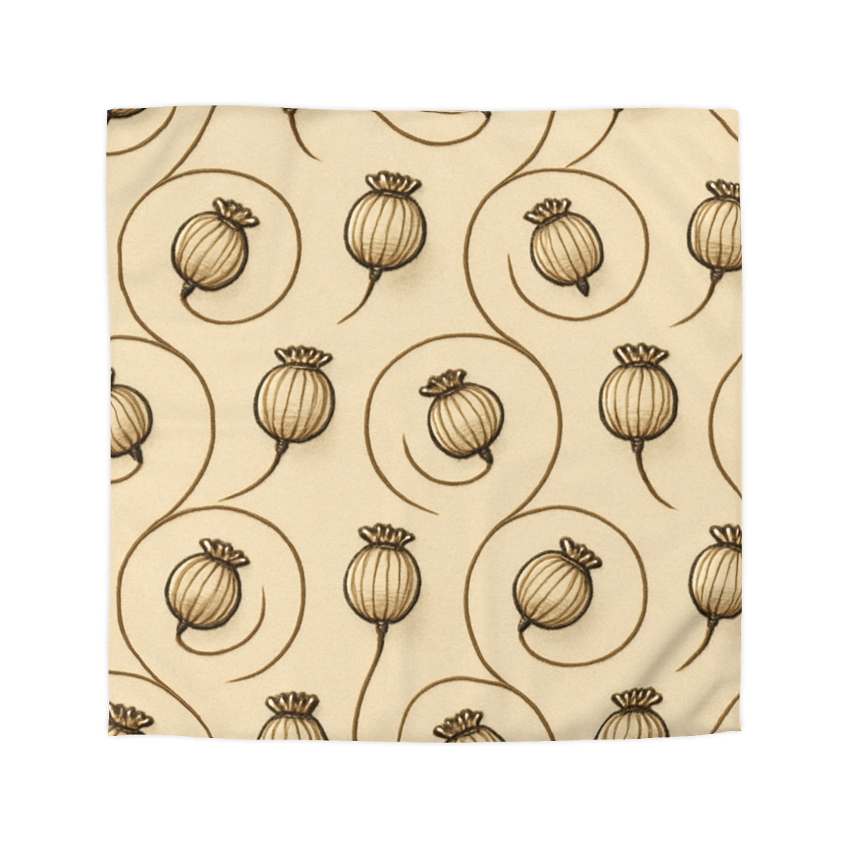 Seed Pod Spiral Ledger unique patterned duvets