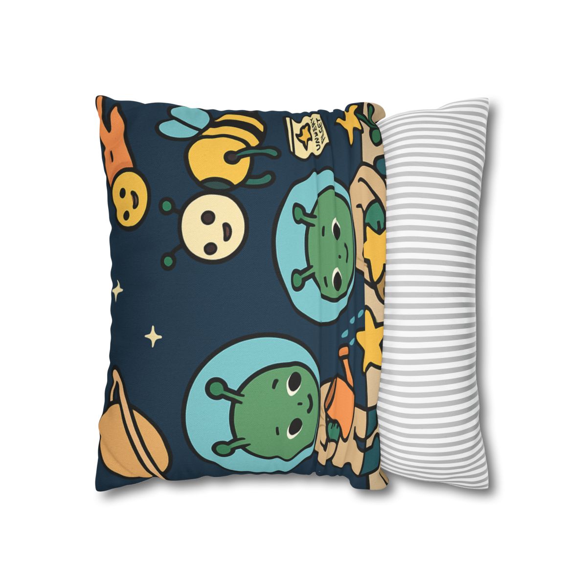 Comet Gardeners On Moon Meadow designer print pillow cases