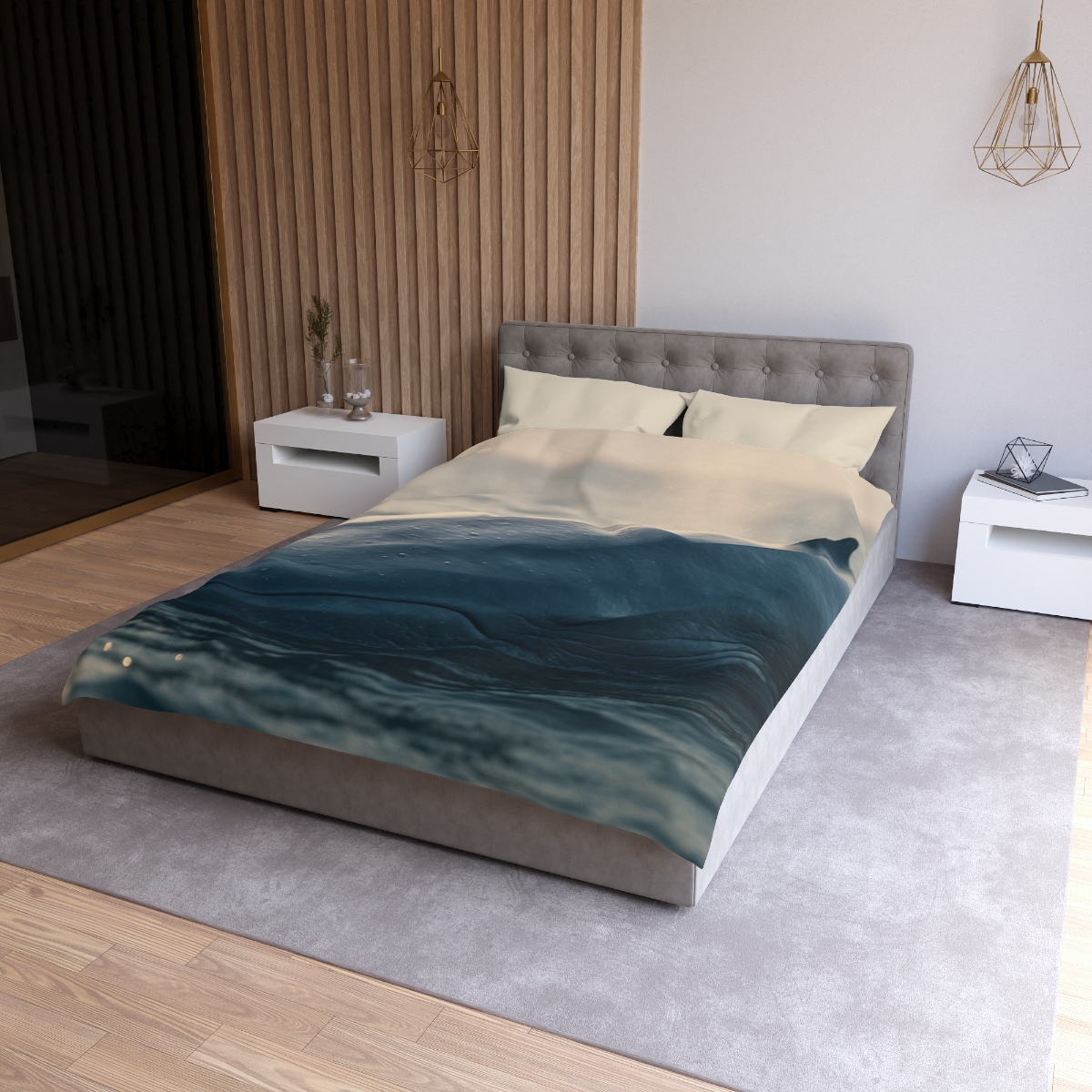 Deep Song Blue Whale trendy bedroom duvets