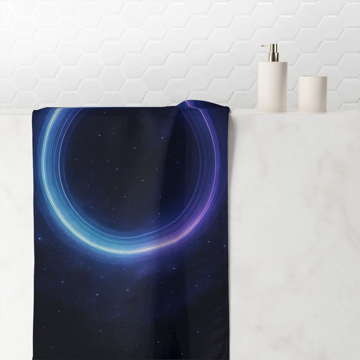 Prismatic Lensing Halo custom towels