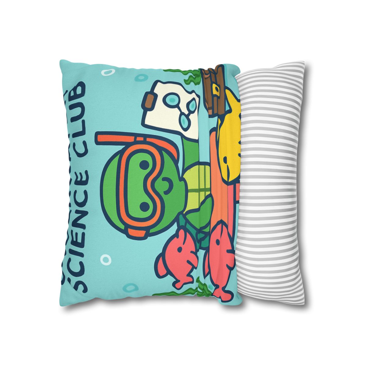 Coral Reef Science Club Turtle unique gift pillow cases