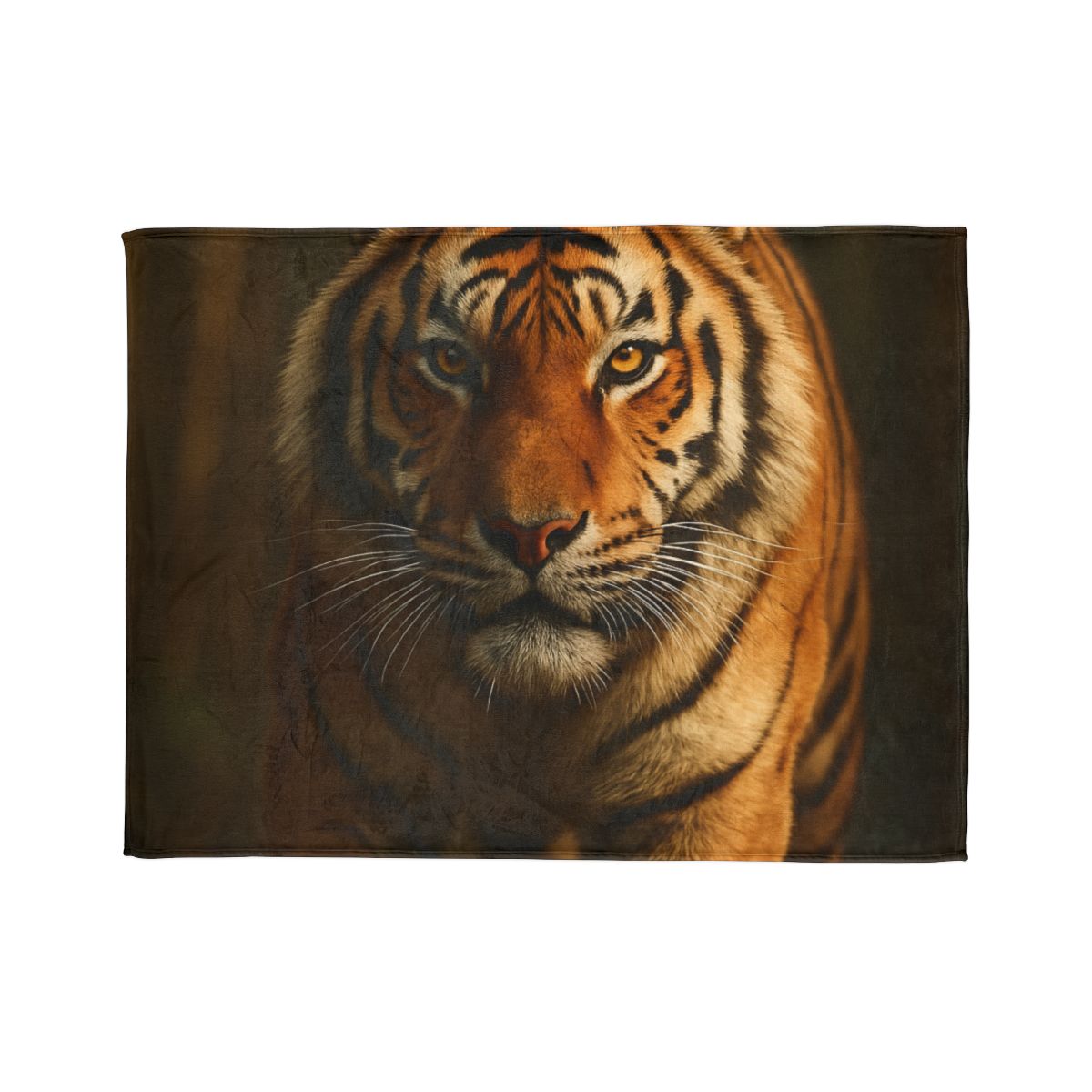 Amber Stalker Bengal Tiger designer printed blankets