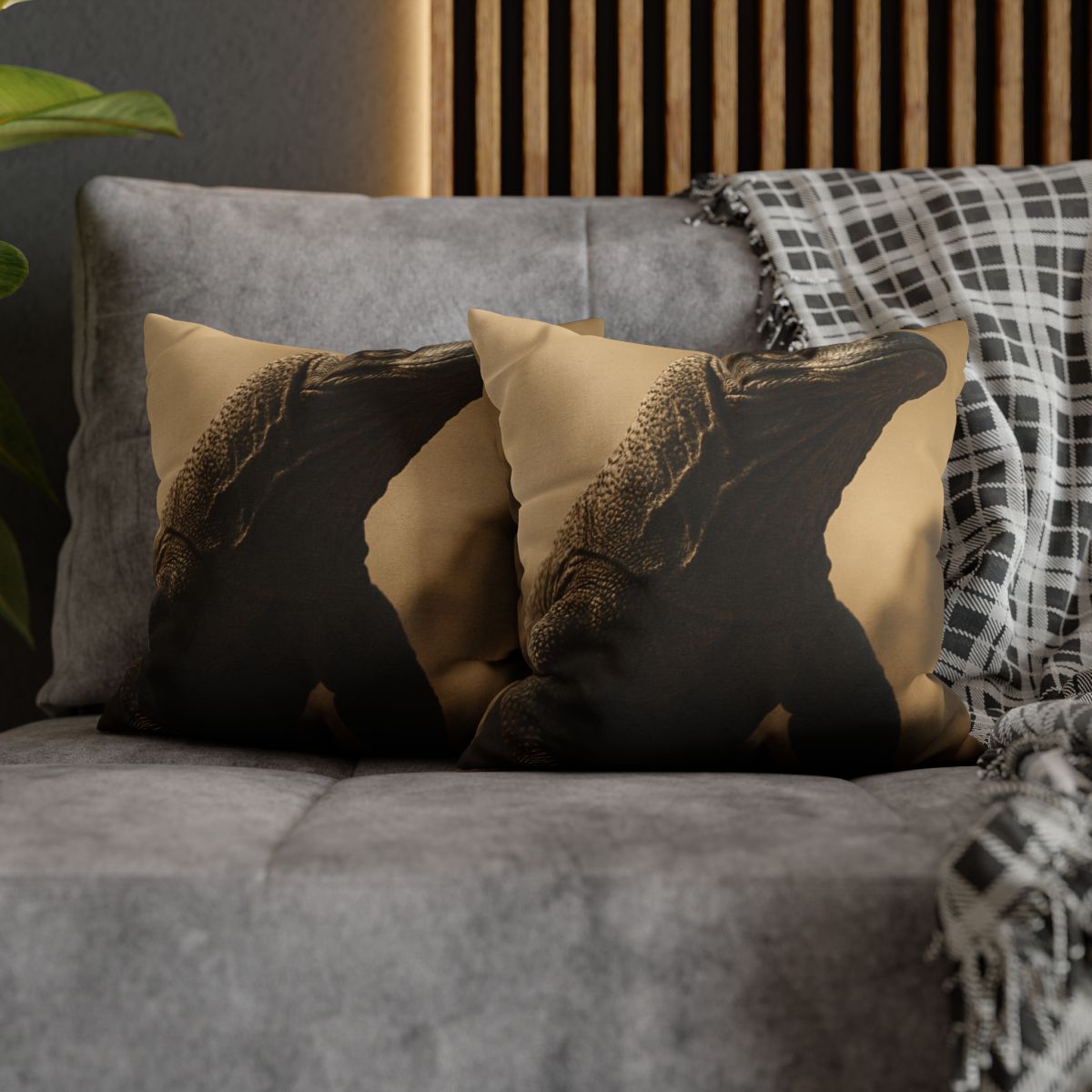 Ancient Sentinel Komodo Dragon unique gift pillow cases