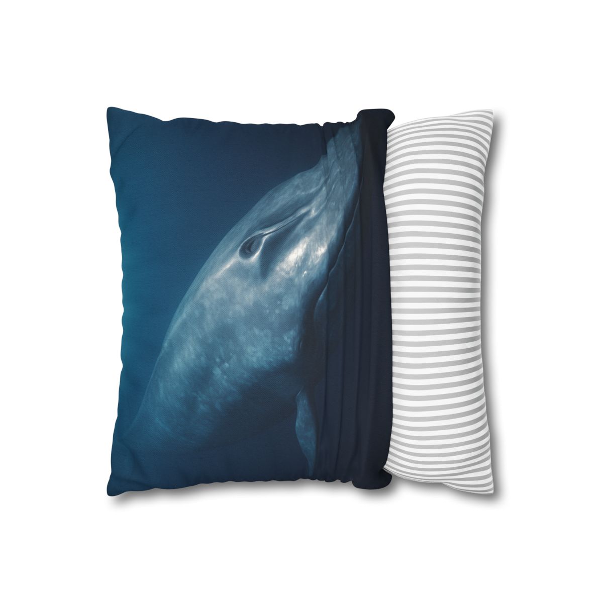 Ocean Song Blue Whale designer print pillow cases