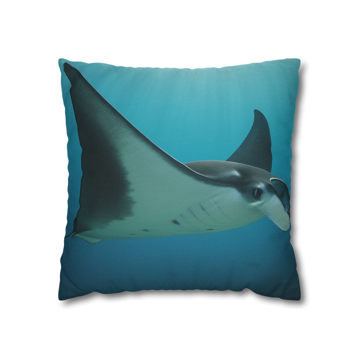 Tidal Wings Reef Manta Ray unique gift pillow cases