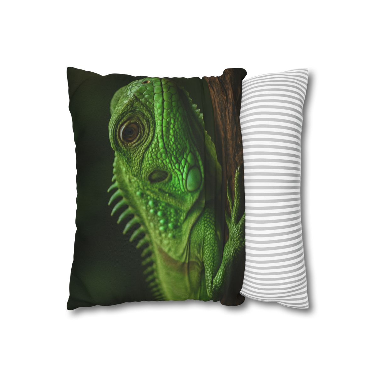 Green Iguana Sun Stillness unique gift pillow cases