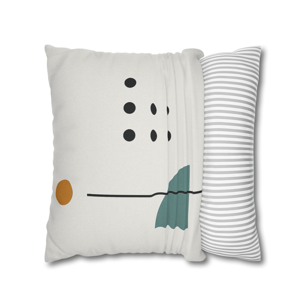 Sparse Meridian With Broken Grid trendy patterned pillow cases