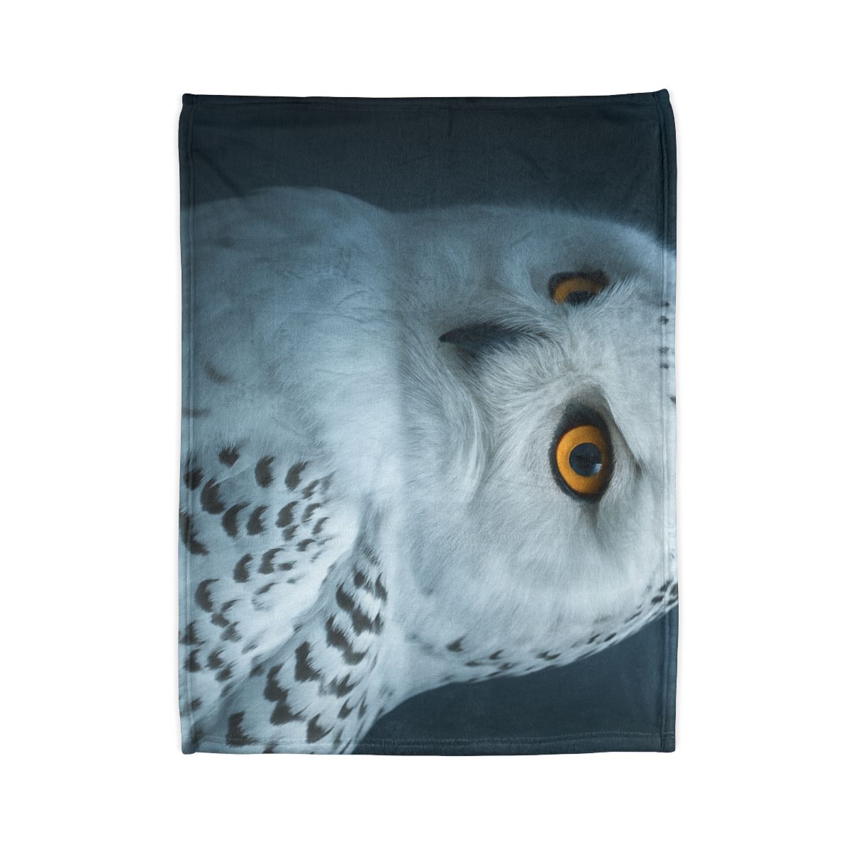 Midnight Watch Snowy Owl unique gift blanketscustom blankets